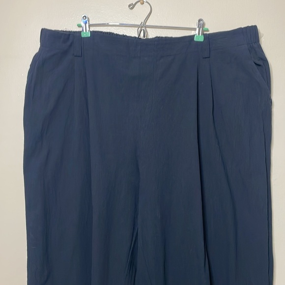 Halara Plicated Side Pocket Straight Leg Work Plus Size Pants - Picture 2 of 12